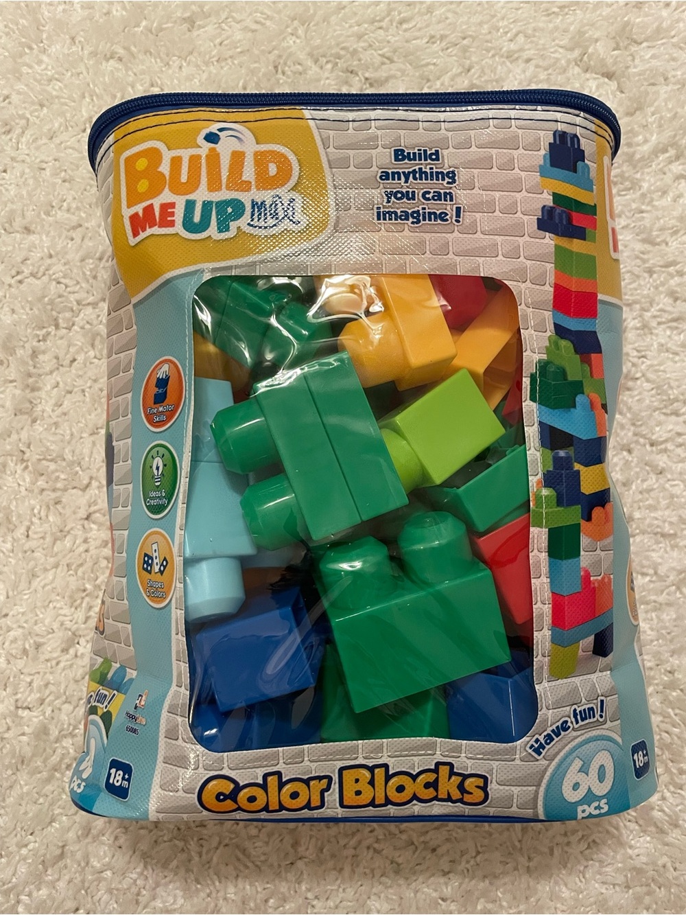 Build Me Up Max Color Blocks 60pcs Brand New in Package